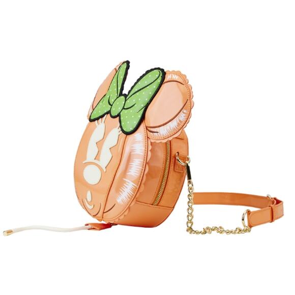 Disney Loungefly Stitch Shoppe Minnie Mouse Pumpkin Balloon Crossbody Bag NEW - Picture 10 of 10